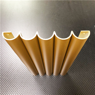 Wavy-shaped aluminum board