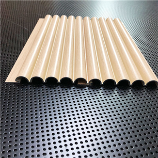 Wavy-shaped aluminum board